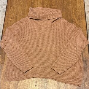 BP Warm Brown Cowl Neck Sweater